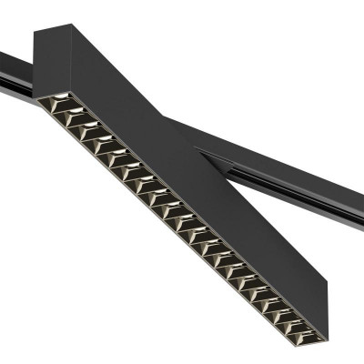 Светильник трековый EDDER 40Вт 3000К IP20 220В L538мм 30град. 1ф поворотн. со светодиодом алюм. черн. DENKIRS 717785