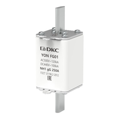 Предохранитель YON ножевого типа FG1 с одинарной индикацией 250А DKC 1FG01-0250