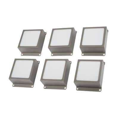 Светильник светодиодный PPL 089/G OPAL 42Вт 6500К IP40 GREY ДВО/ДПО домино в потолок Грильято (комплект 6шт) сер. Pro+ JazzWay 5060173