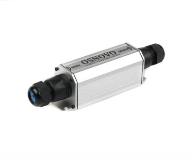Удлинитель уличный PoE E-PoE/1W 10M/100M Fast Ethernet до 500м OSNOVO 13916