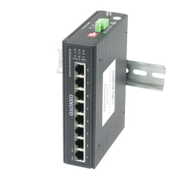 Коммутатор промышленный SW-70800-I Gigabit Ethernet на 8GE RJ45 портов OSNOVO 14038