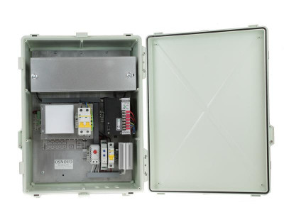 Коммутатор уличный PoE SW-60812/WU на 11 портов с термостабил. и резерв.питанием (АКБ - 7Ач) OSNOVO 13497