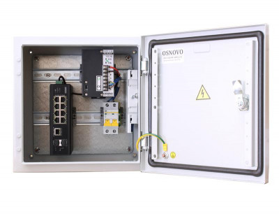 Коммутатор уличный OS-331(SW-60812/I) на базе уличн. станции OSNOVO OS-331 OSNOVO 13583