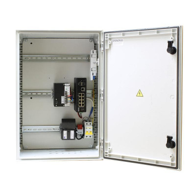 Коммутатор уличный OSP-46T1(SW-60812/I) с термостабил. на базе уличн. станции OSNOVO OSP-46T1 OSNOVO 13603