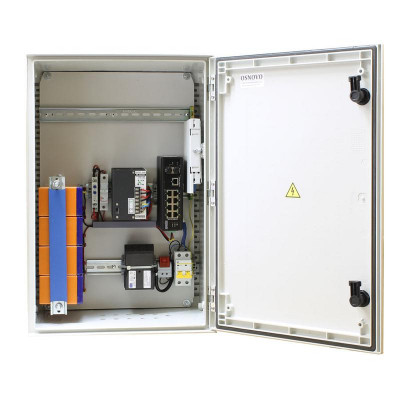 Коммутатор уличный OSP-46TB1(SW-60812/I) с термостабил. и резерв. питанием на базе уличн. станции OSNOVO OSP-46TB1 OSNOVO 13604