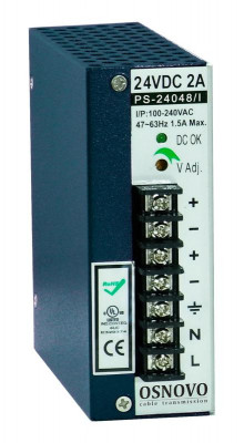 Блок питания промышленный PS-24048/I 2А OSNOVO 11168