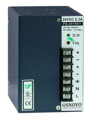 Блок питания промышленный PS-24150/I 6.25А OSNOVO 11174