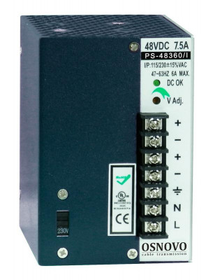 Блок питания промышленный PS-48360/I 7.5А OSNOVO 11178