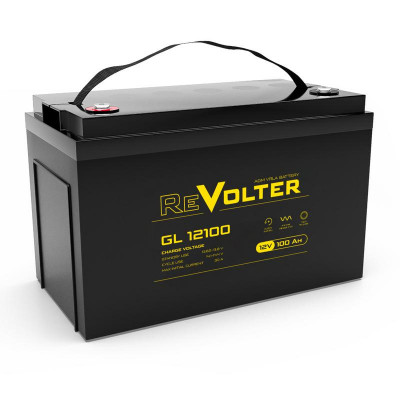 Аккумулятор 12В 100А.ч GL 12100 REVOLTER 4614040010021