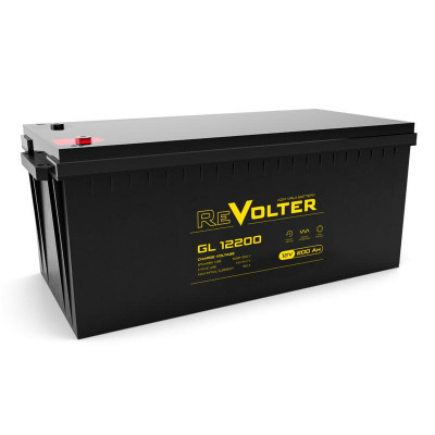 Аккумулятор 12В 200А.ч GL 12200 REVOLTER 4614040010022