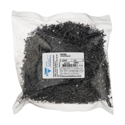 Гвоздь строительный 1.2х20 (уп.1кг) Tech-Krep/Zitar 114001