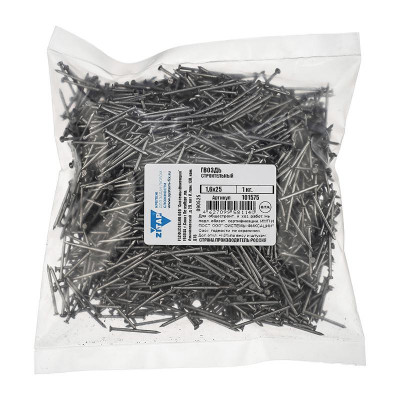 Гвоздь строительный 1.6х25 (уп.1кг) Tech-Krep/Zitar 101575