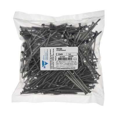 Гвоздь строительный 2.5х60 (уп.1кг) Tech-Krep/Zitar 101579