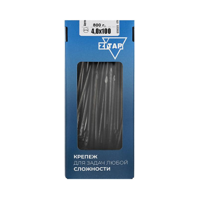 Гвоздь строительный 4х100 (уп.800г) Tech-Krep/Zitar 102008