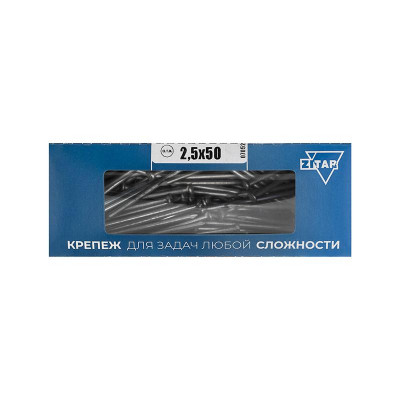 Гвоздь строительный 2.5х50 оцинк. (уп.300г) Tech-Krep/Zitar 102028