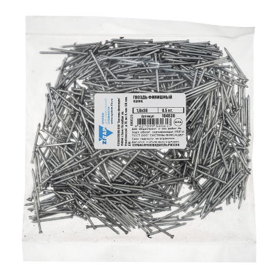 Гвоздь финишный 1.8х30 оцинк. (уп.0.5кг) Tech-Krep/Zitar 104836