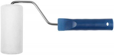 Валик велюровый d40/48мм бюгель 6мм ворс 4мм бел. 100мм FIT 02131