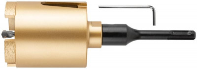 Коронка кольцевая алмазная по бетону безударная 68мм в сборе FIT 33485