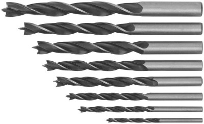 Набор сверл по дереву ПВХ конверт 8шт (3-4-5-6-7-8-9-10мм) FIT 36108