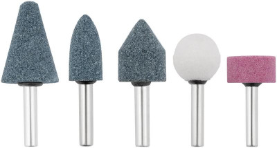 Набор шарошек абразивные по металлу большие (уп.5шт) FIT 36467