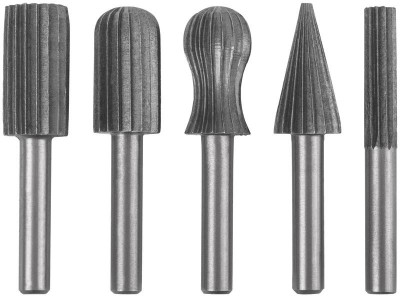 Набор шарошек по металлу HSS сталь Профи (уп.5шт) FIT 36476