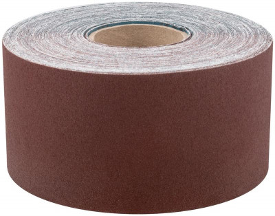 Рулон шлифовальный на тканевой основе алюм./оксидный абразивный слой 115ммх50м Р 80 FIT 38074