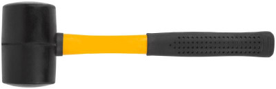 Киянка 65мм 680г фибергласовая ручка резинов. FIT 45494