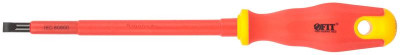 Отвертка изолированная 1000В CrV сталь прорезинен. ручка 6.5х150мм SL FIT 55899