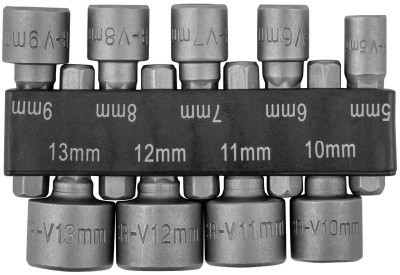 Набор усиленных головок CrV 9шт (5-13мм) FIT 57915