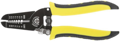 Клещи для снятия изоляцииd проводов 0.6-2.6мм Профи прорезин. ручка 175мм FIT 60021