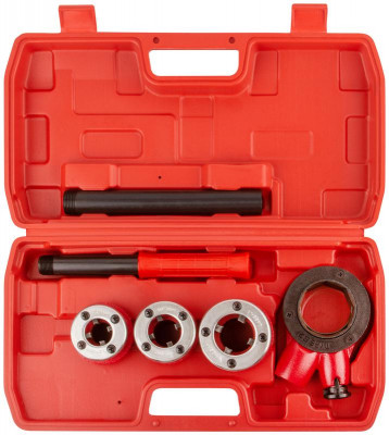 Набор клуппов трубных 3шт (1/2дюйм-3/4дюйм-1дюйм) FIT 70003