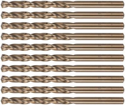 Набор сверл по металлу ПРОФИ/Profi 5.5х93мм с кобальтом 5% (уп.10шт) Cutop 48-55-10