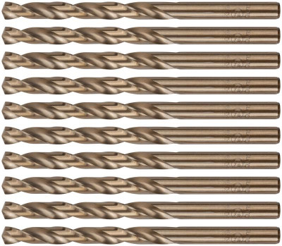 Набор сверл по металлу ПРОФИ/Profi 6.5х101мм с кобальтом 5% (уп.10шт) Cutop 48-65-10