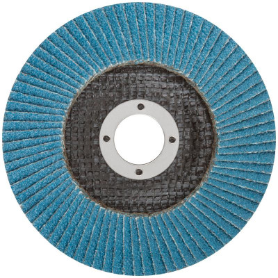 Круг лепестковый торцевой циркониевый ПРОФИ ПЛЮС/Profi Plus 125х22.2мм Р40 80 лепестков Cutop 72-12540