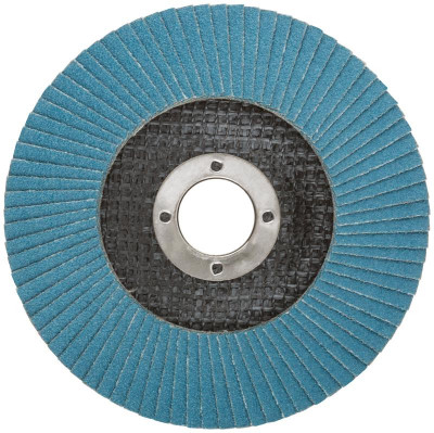 Круг лепестковый торцевой циркониевый ПРОФИ ПЛЮС/Profi Plus 125х22.2мм Р80 80 лепестков Cutop 72-12580