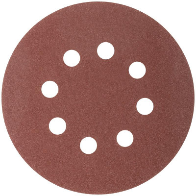 Набор кругов шлифовальных абразивных перфорир. на ворсовой основе под 