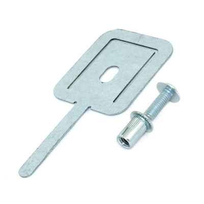 Комплект для крепления ОКЛ с использ. винта заклепки и хомута FR ПР-40 (уп.100шт) Промрукав PR08.5204