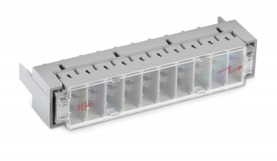 Кассета для грозоразрядников PrMag на 10 пар Cabeus 7086c