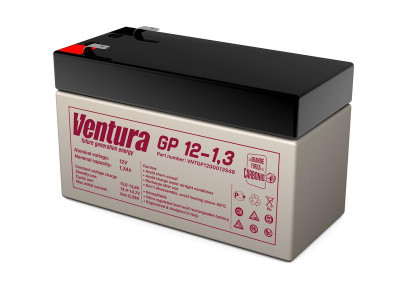 Аккумулятор 12В 1.3А.ч GP 12-1.3 Ventura