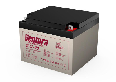 Аккумулятор 12В 26А.ч GP 12-26 Ventura