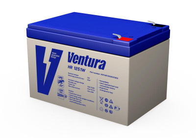 Аккумулятор 12В 13А.ч HR 1251W Ventura