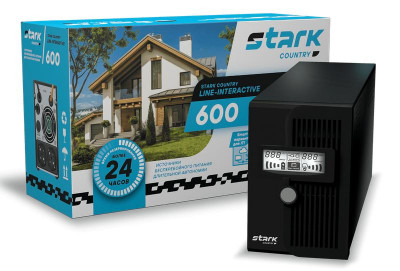 Источник бесперебойного питания (ИБП) 12В 600ВА 600 Stark Country