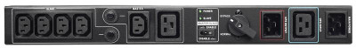 Модуль сервисного байпаса c PDU IEC C19x1 IEC C13x5 для ИБП 1-3кВ.А Stark Country