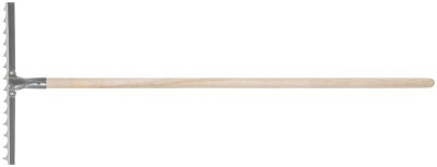 Грабли витой зуб нержавеющая сталь 14 зубьев с деревянным черенком FIT 76984