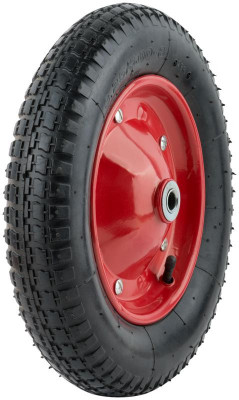 Колесо запасное 360х70х230мм для тачки 77555 (3.25дюйм/3.00дюйм-8дюйм) (посадка ширина 90мм диаметр 16мм ) FIT 77565