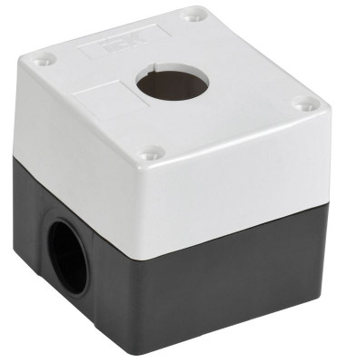 Корпус КП101-Р 1-м для кнопок бел. IEK BKP10-1-K01-R
