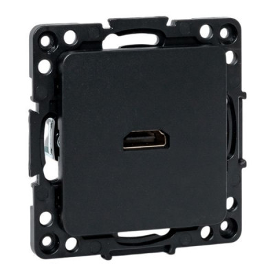 Розетка Стокгольм HDMI механизм черн. EKF EZA00-327-10