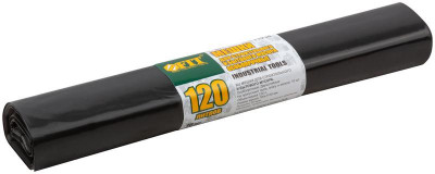 Мешок для строительного мусора ПВД особопрочные 120л 700х1100мм толщина 35мкм (уп.10шт) FIT 11934