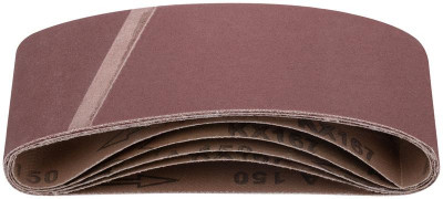 Лента шлифовальная бесконечные водостойкие на тканевой основе (уп.5шт) 75х457мм Р 150 FIT 39687