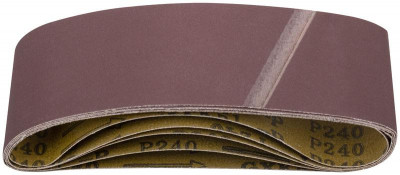 Лента шлифовальная бесконечные водостойкие на тканевой основе (уп.5шт) 75х457мм Р 240 FIT 39689